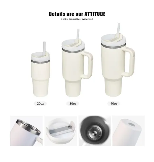 Trending Water Bottle Cup Stainless Steel Tumbler Mug 40oz