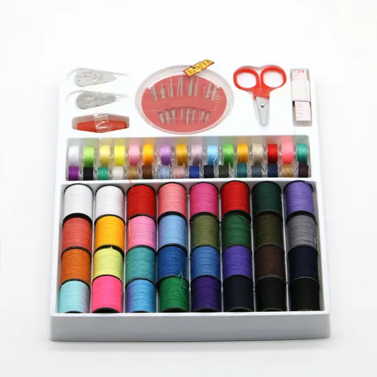 Home Sewing Kit Daily Portable Plastic Sewing Kit Household for Adults 