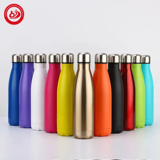 Custom Logo 260/350/500/750/1000ml Stainless Steel Water Bottle for Sport Double Wall Insulated BPA Free Vacuum Cup 