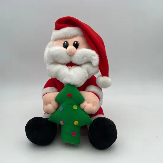 Customized Size Christmas Fabric Stuffed Gnome Holiday Ornaments Navidad Gifts Santa Claus for Indoor Decor 