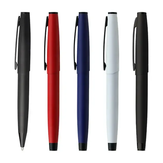 Black Matte Color High End Promotional Fountain Pen with Custom Logo 