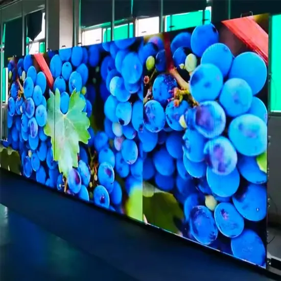 Indoor Display Billboard Storefront Exhibition Stage Background Electronic Stretch LED Display 