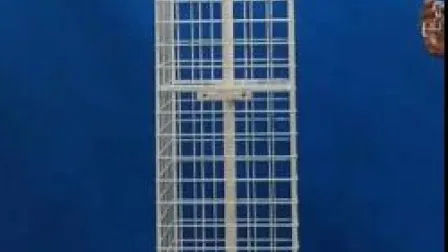 3 Sides Retail Shop Exhibition Steel Rack Metal Wire Floor Spinning Display (PHY201) 