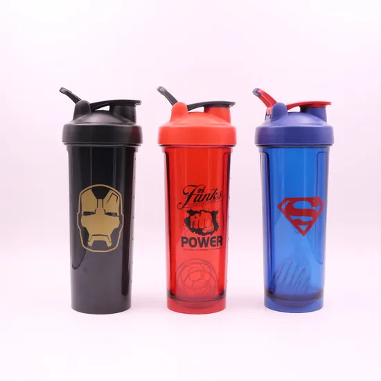 new design wholesale custom sports gym blender ball protein shaker bottle muscle fitness shaker cup water bottle 