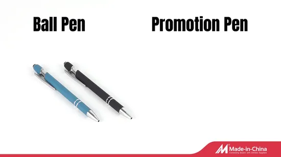 Promotional Soft Rubber Coated Stylus Metal Ball Pen with Logo 