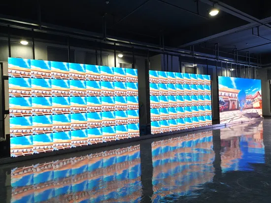 Indoor P2.6 Rental LED Display Exhibition Stand Advertising Full Color 500*500 Panel 