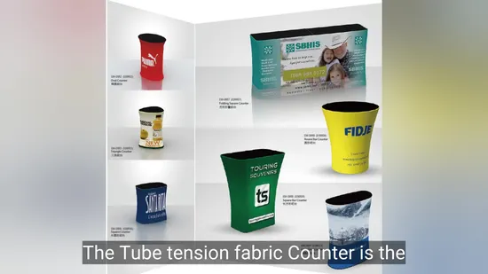 Tension Fabric Triangle Counter Wtf003 Booth Stand Exhibition Display 