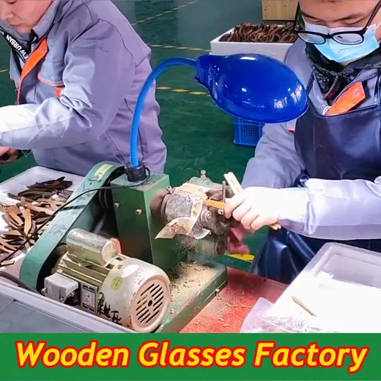 Office Company Holiday Gift Decorations Birch Glasses Case Wooden Sunglasses Set Gifts 