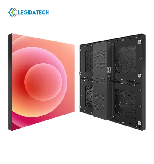Legidatech LED Exhibition HD Floor Standing Full Color Front Maintenance Indoor Electronic Digital Media LED Poster Display Screen 