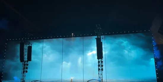Pushunled Display Screen P3.91 LED Screen Advertising LED Exhibition Hall 
