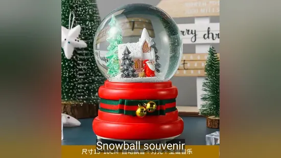OEM Factory Customized Snow Globes Resin Snowglobe Crafts Plastic Snow Globe Christmas Snow Globe Ball Polyresin Snow Globe Souvenir Manufacturer in China 