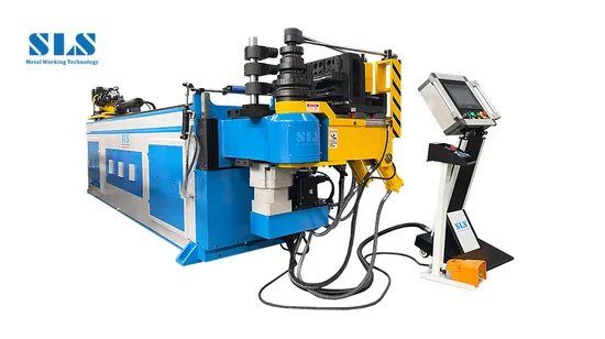 Electric Hydraulic Round Square Steel Tube Push Rolling Bender, Mandrel CNC Automatic Pipe Bending Machine for Furniture Frame, Automobile Oil Exhaust Tubulars 