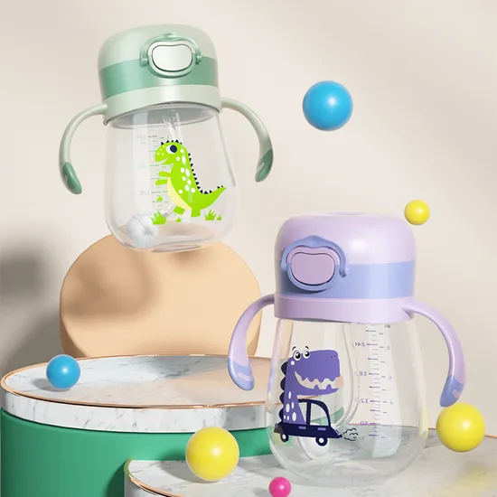 BPA Free Wide Neck PPSU Baby Milk Bottle Set with Anti